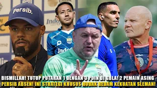 MANTAP❗️Hodak Kantongi Kekuatan PSS Sleman!😱2 Pemain Asing Persib ABSEN Malam Ini!Persib Tak JEMAWA!