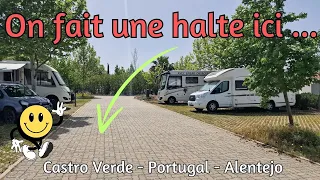 Le camping municipal de Castro Verde au Portugal, en Alentejo