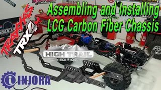 Traxxas Trx4M High Trail Assembling and ￼Installing Injora LCG chassis upgrade ￼series #6