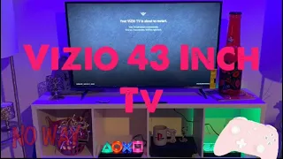 Vizio 43 Inch D Series Full HD 1080p Unboxing Review