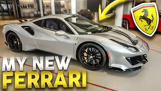 BUYING MY NEW  FERARRI 488 PISTA