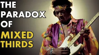 The Chord That Should Not Be - 7#9 aka "Jimi Hendrix Chord" [MUSIC THEORY - MIXED THIRDS]