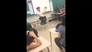 Kid beat boxes while teacher reads Dr. Seuss! (Not Original)