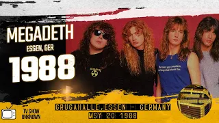 MEGADETH - ESSEN, GERMANY - 1988