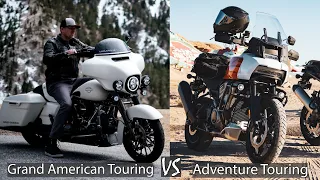 Grand American Touring vs Adventure Touring