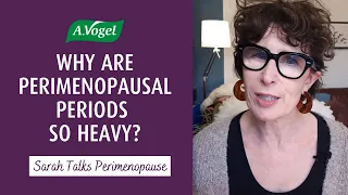 Why are perimenopause periods so heavy? Perimenopause coach Sarah explains why...