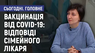 Вакцинація від COVID-19: відповіді сімейного лікаря. - Анна Фурса. Сьогодні. Головне