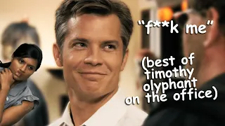 timothy olyphant being devastatingly handsome on The Office US | Comedy Bites