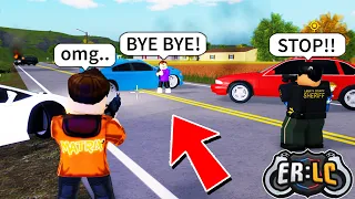 Street Racing Car Show Ends in Huge Gun Fight! COPS CALLED! (Roblox)