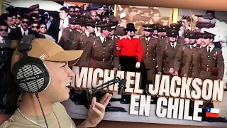 La reacción máxima a MICHAEL JACKSON EN CHILE 🇨🇱