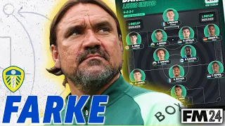 DANIEL FARKE'S 4-2-3-1 GEGEN PRESSING LEEDS UNITED TACTIC ON FM24