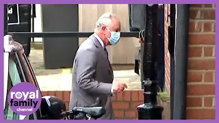 Prince Charles Visits the Duke of Edinburgh in Hospital