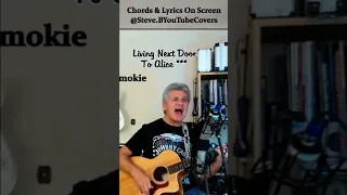 ❤️ Living Next Door To Alice - Smokie - Cover - Free Backing Track -Chords and Lyrics #shorts