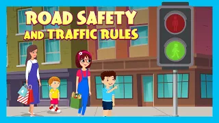 ROAD SAFETY & TRAFFIC RULES | Tia & Tofu Lessons | English Stories | Learning Stories for Kids