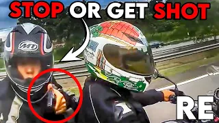 BIKER SAVED HIS MOTO FROM THIEVES | EPIC, ANGRY, AWESOME MOTO MOMENTS Ep.95