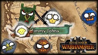The Battle for Jimmy Johns -Warhammer 3 Multiplayer