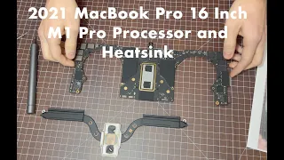 Heatsink Removal: 2021 MacBook Pro 16 M1 Pro | Full Length Disassembly and Teardown Coming Tonight