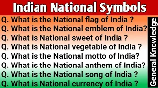 National Symbols of India | Indian National Symbols Gk Questions and Answers.