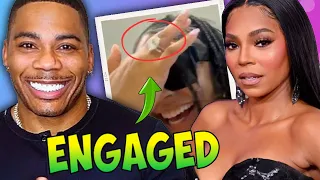 Wedding Bells Are Ringing: Nelly and Ashanti Secretly Get ENGAGED - Before Welcoming Their Baby