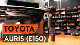 Как заменить наконечники поперечной рулевой тяги на TOYOTA AURIS (E150) [ВИДЕОУРОК AUTODOC]