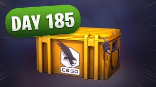 Opening a CSGO Case til a gold appears - DAY 185 #Shorts