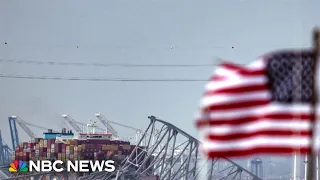 Baltimore community shaken after bridge collapse leaves 6 missing