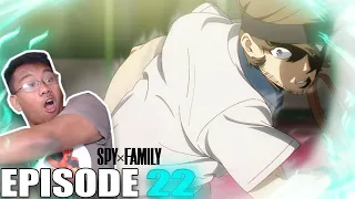 THE GREATEST ANIME TENNIS MATCH OF ALL TIME!!! - SpyXFamily Ep 22 - Reaction