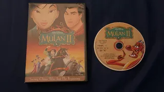 Opening to "Mulan II" 2005 DVD