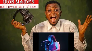 Vocal coach reacts Iron Maiden - Hallowed Be Thy Name (live)