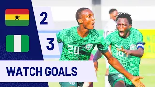 GHANA VS NIGERIA(2-3)-WAFU U17 ZONE B-GOALS&HIGHLIGHTS
