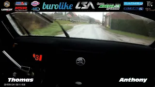 Embarquée Finale Rallye Béthune 2022 - ES8 Vallée de la Ternoise - Chauffray/Hamard