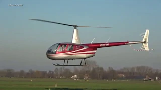 PH-FVD Robinson R44 Clipper II Helicopter Teuge Airport 7 Feb 2020