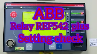 ABB VCB (switchgear) functional and relay check in HINDI #switchgears#abb #vcb#electric#electrical