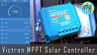 Victron MPPT ☀️Solar Controller ☀️with Bluetooth 📲 Installation & Review