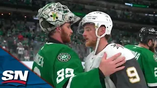 Golden Knights And Stars Exchange Handshakes As Vegas Advances To Stanley Cup Final