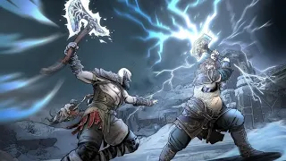 Deuses +valkyrias react thor vs kratos (Kratos as imperialz)