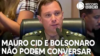 Alexandre de Moraes proíbe comunicação entre Mauro Cid e Bolsonaro