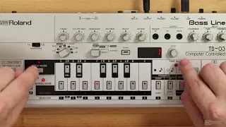 Roland Boutique 104: TB-03 Explained and Explored - 10. Creating A Pattern In Step Mode