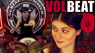 VOLBEAT - LOLA MONTEZ - DRUM COVER - FRANKY COSTANZA