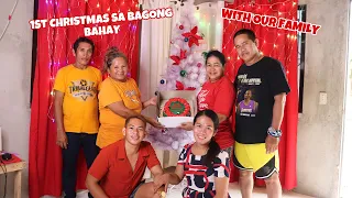 1ST CHRISTMAS SA BAGONG BAHAY NAMIN KASAMA ANG BUONG PAMILYA