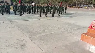 2nd entrance Marines Marching Parade