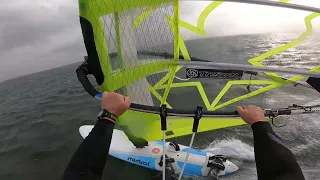 Windsurf speed - 39,71 Knots big crash!!!