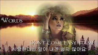 F R DAVID WORDS KOR SUB 한글자막 LYRICS