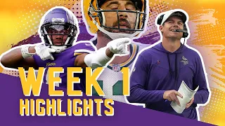 Justin Jefferson Scorches the Packers — Vikings Highlights [Week 1, 2022]