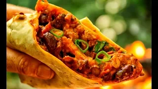ВКУСНЕЙШАЯ мексиканская уличная еда: БУРИТО на мангале (ОЧЕНЬ вкусно)