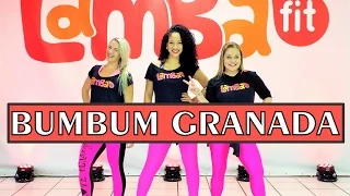 Bumbum Granada - MCs Zaac e Jerry - Coreografia Lambafit - Aula Filhos da Terra