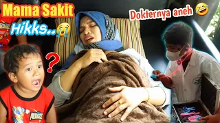 MAMA LAGI SAKIT!!! hikks 😢 Parodi Jadi Dokter Aneh | eyzel channel