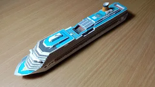 Pacifica Coasta Cruise ship Papercraft | Alvarez Papercraft