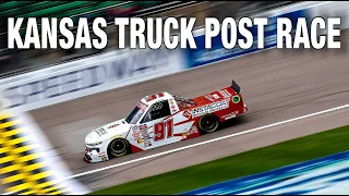 KANSAS TRUCK POST RACE - Truck Vets Return, Tons Of Racing Throughout