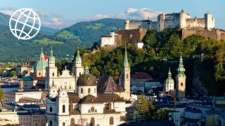 Old Town Salzburg, Austria  [Amazing Places 4K]